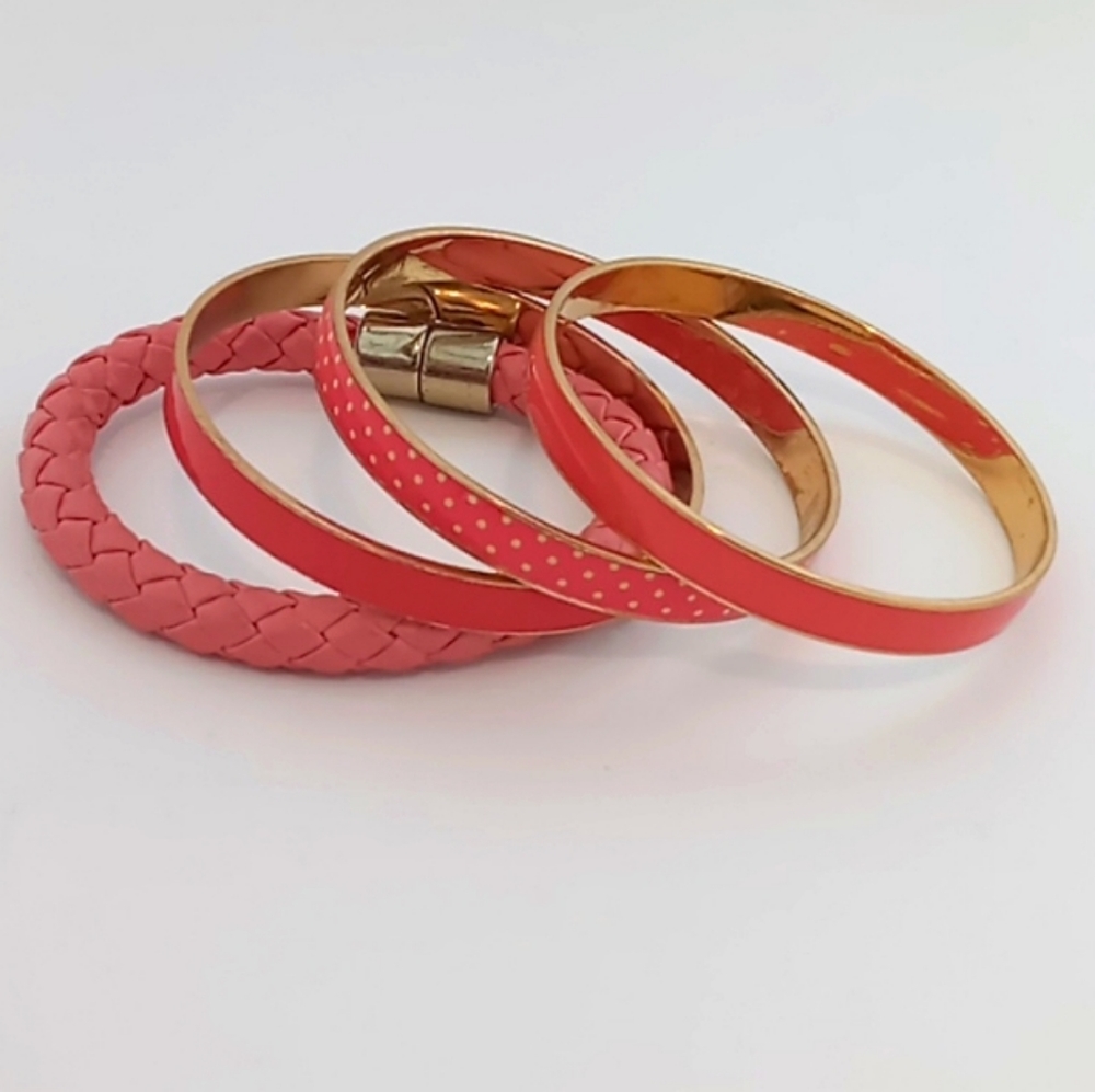 3 golden bracelets